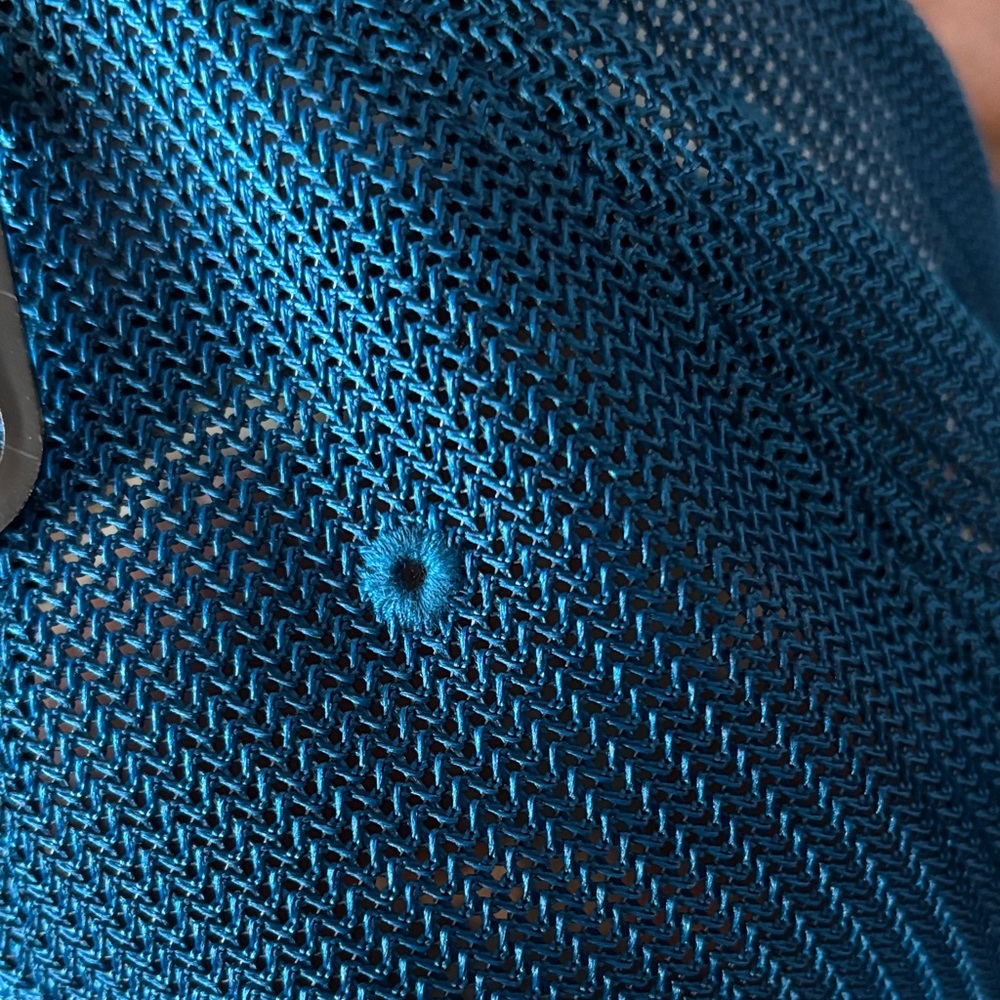 Carhartt Bright Blue Mesh-Back Flexfit Trucker Hat - Picture 8 of 9